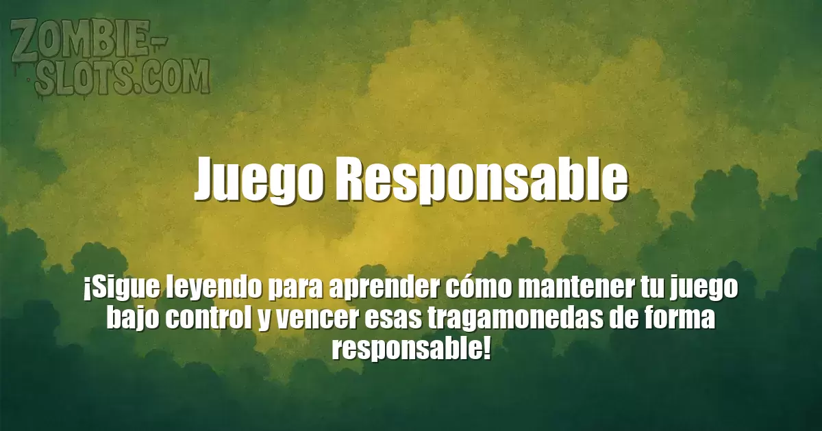 Juego Responsable