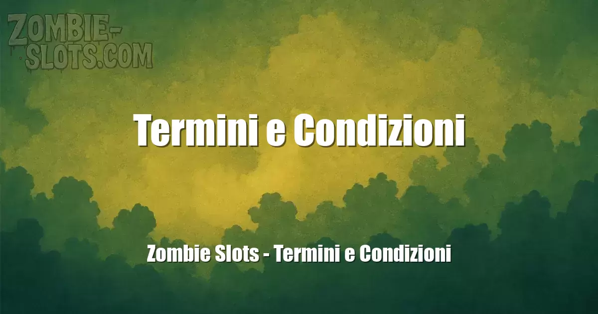 Termini e Condizioni
