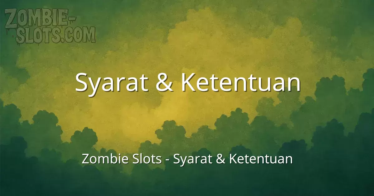 Syarat & Ketentuan