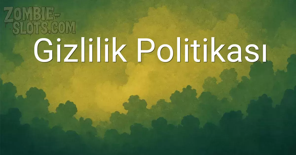 Gizlilik Politikası